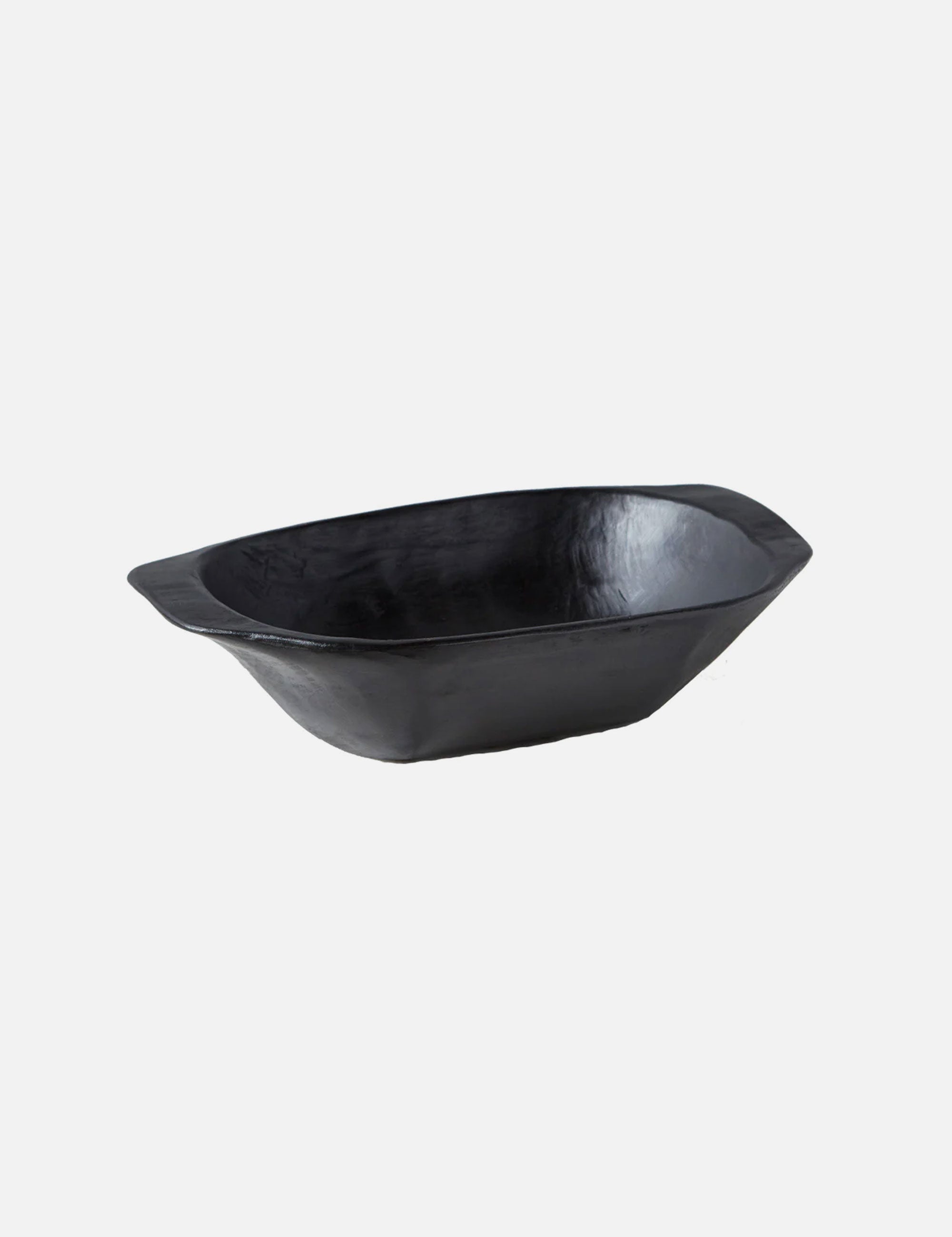 Handcrafted Wood Bowl, Black